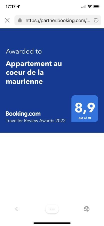 Appartement Au Coeur De La Maurienne Saint-Etienne-de-Cuines Екстериор снимка